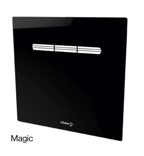Dielle FBX Pellet Insert - Black Glass With Magic Black Glass Front (31.49" x 25.19")