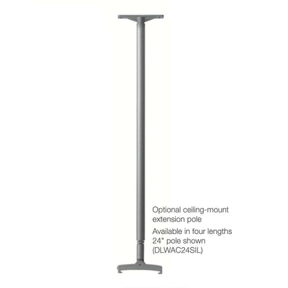 Dimplex 24" Silver Extension Mounting Pole Kit for DLW Series