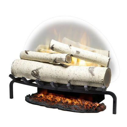 Dimplex 25" Revillusion Plug-In Electric White Birch Log Set