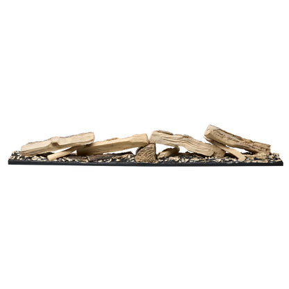 Dimplex 50" Split Log Faux Wood 1-Piece Moulded Logset