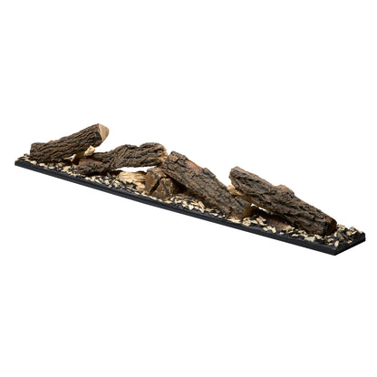 Dimplex 60" Split Log Faux Wood 1-Piece Moulded Logset