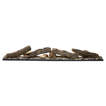 Dimplex 74" Split Log Faux Wood 1-Piece Moulded Logset