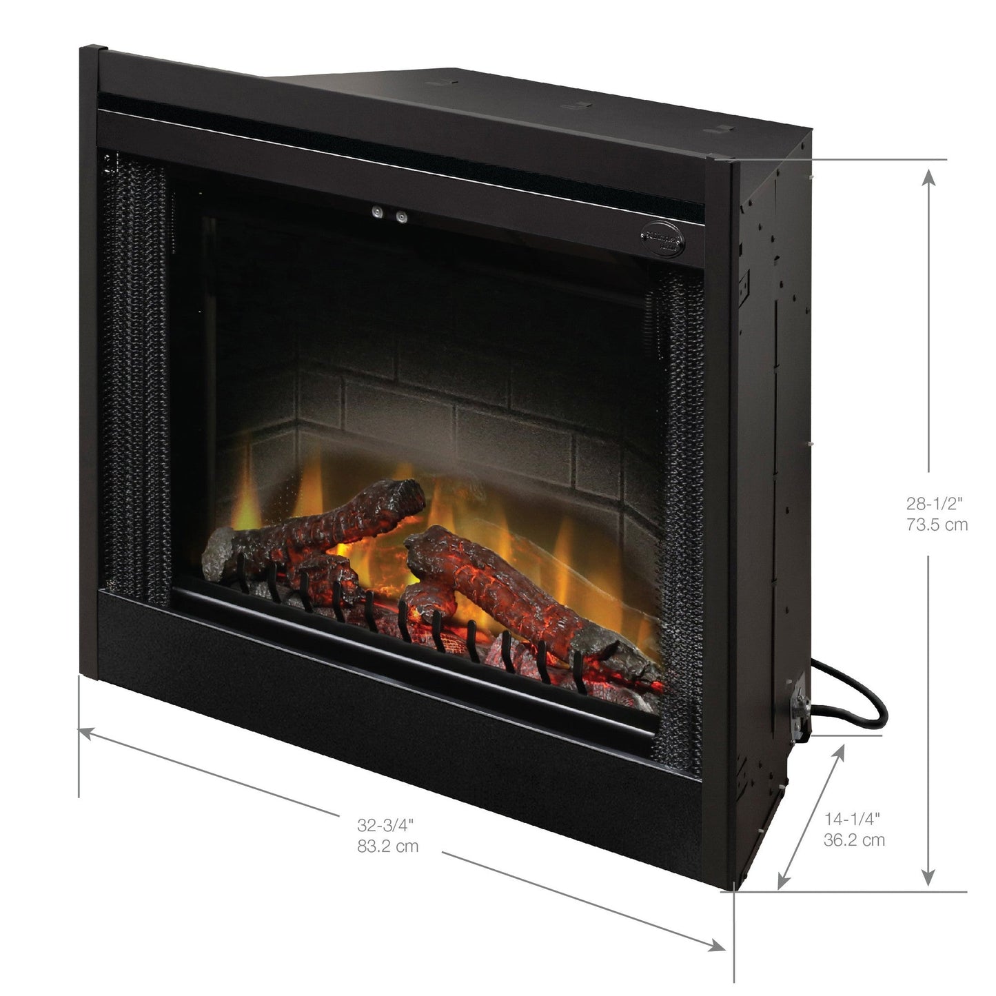 Dimplex BF Deluxe 33" Built-in Electric Firebox