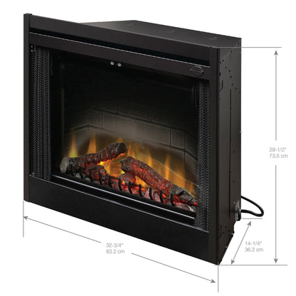 Dimplex BF Deluxe 33" Built-in Electric Firebox