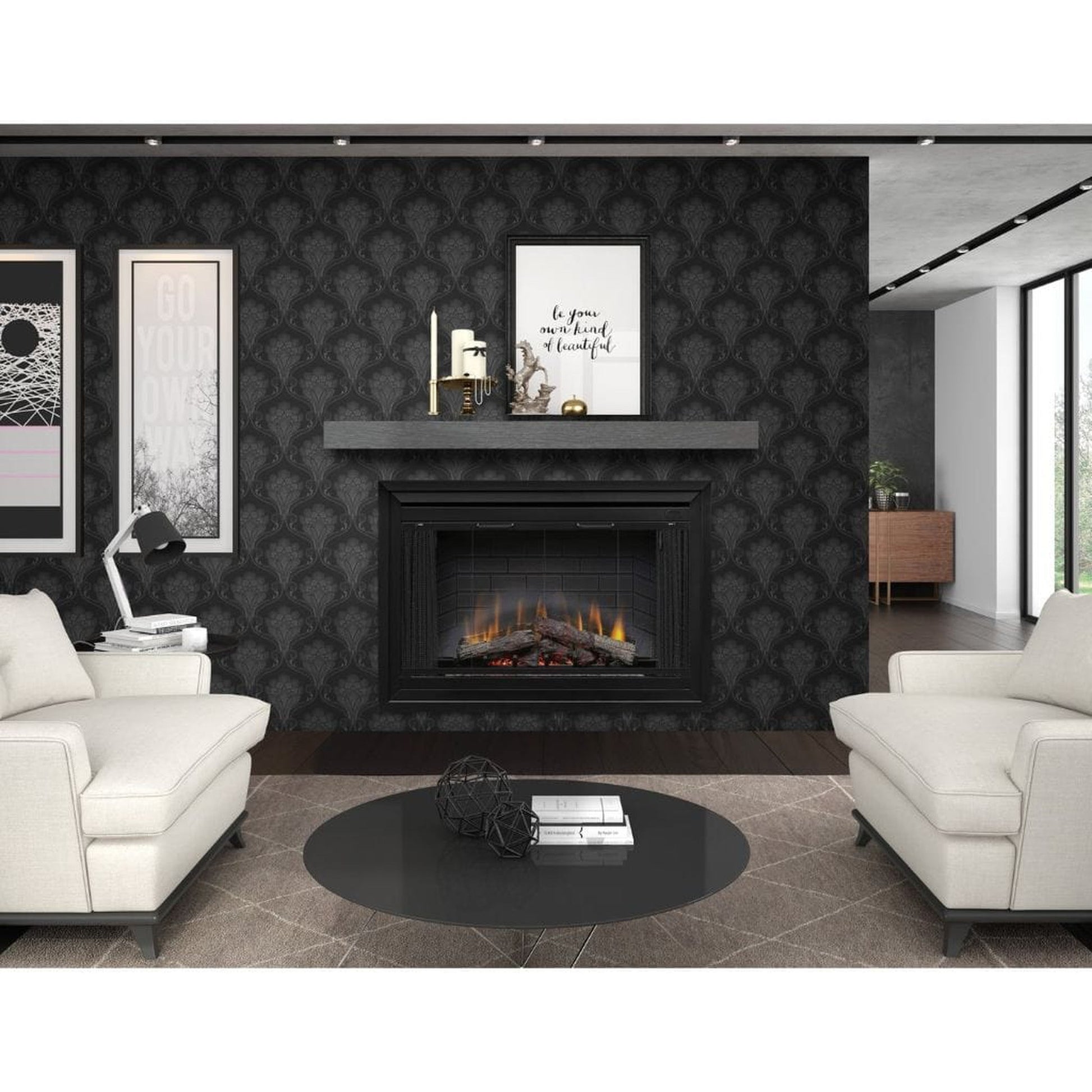 Dimplex 45" Deluxe Built-In Electric Firebox