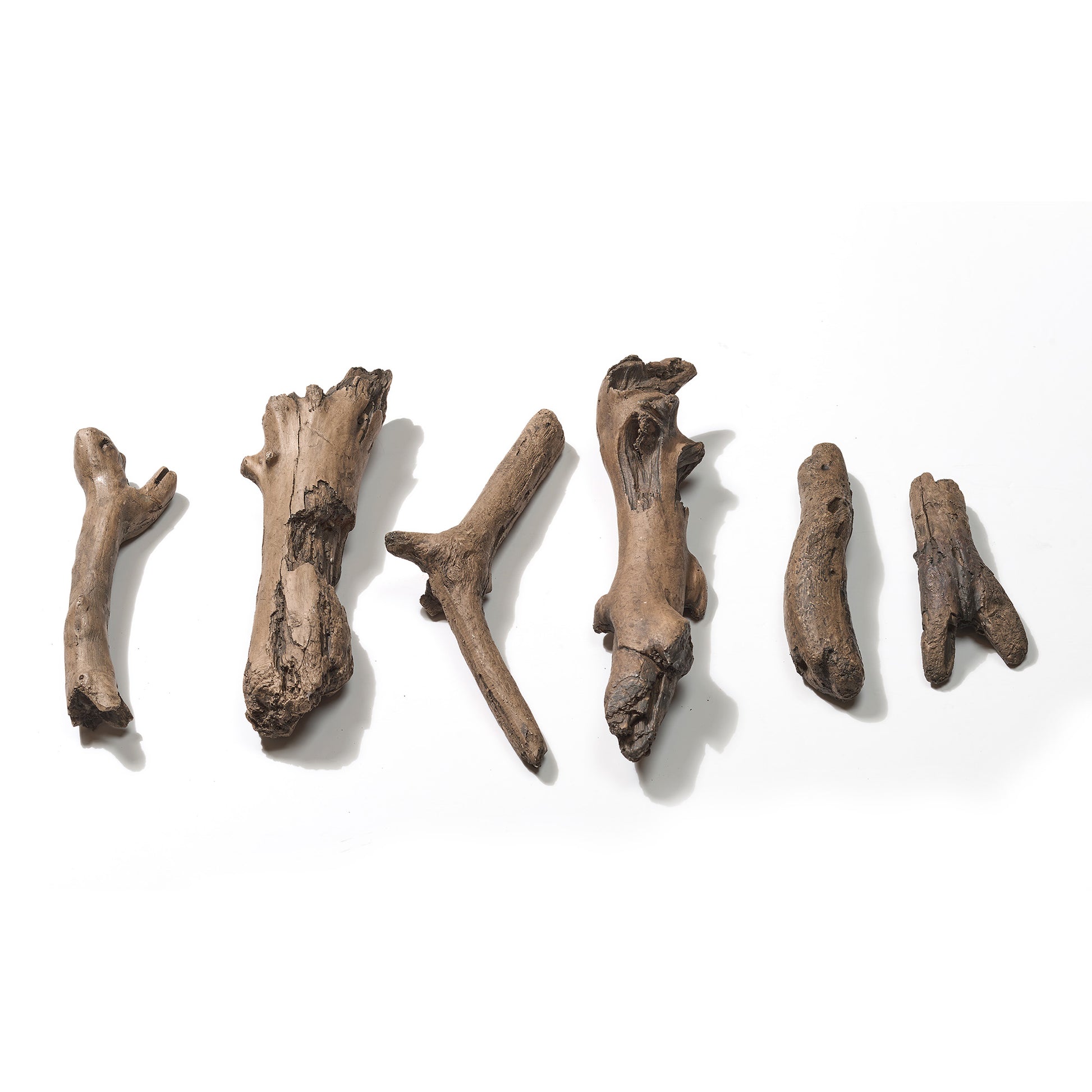 Dimplex Chunky Driftwood Faux Wood Logset (6 Pieces)
