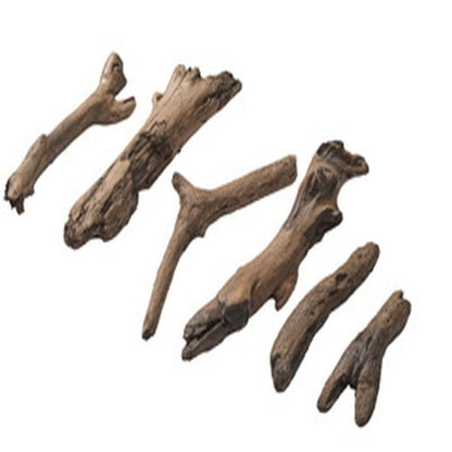 Dimplex Chunky Driftwood Faux Wood Logset (6 Pieces)