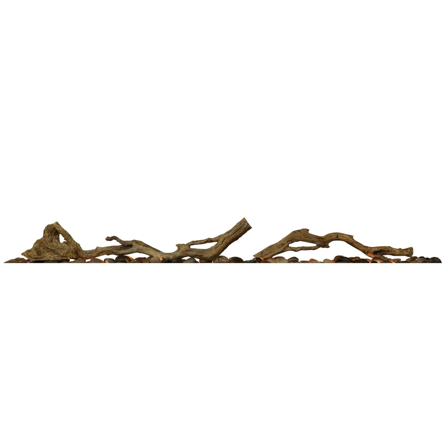 Dimplex Driftwood and River Rock Ember Bed for 74" Ignite XL / Evolve Fireplace