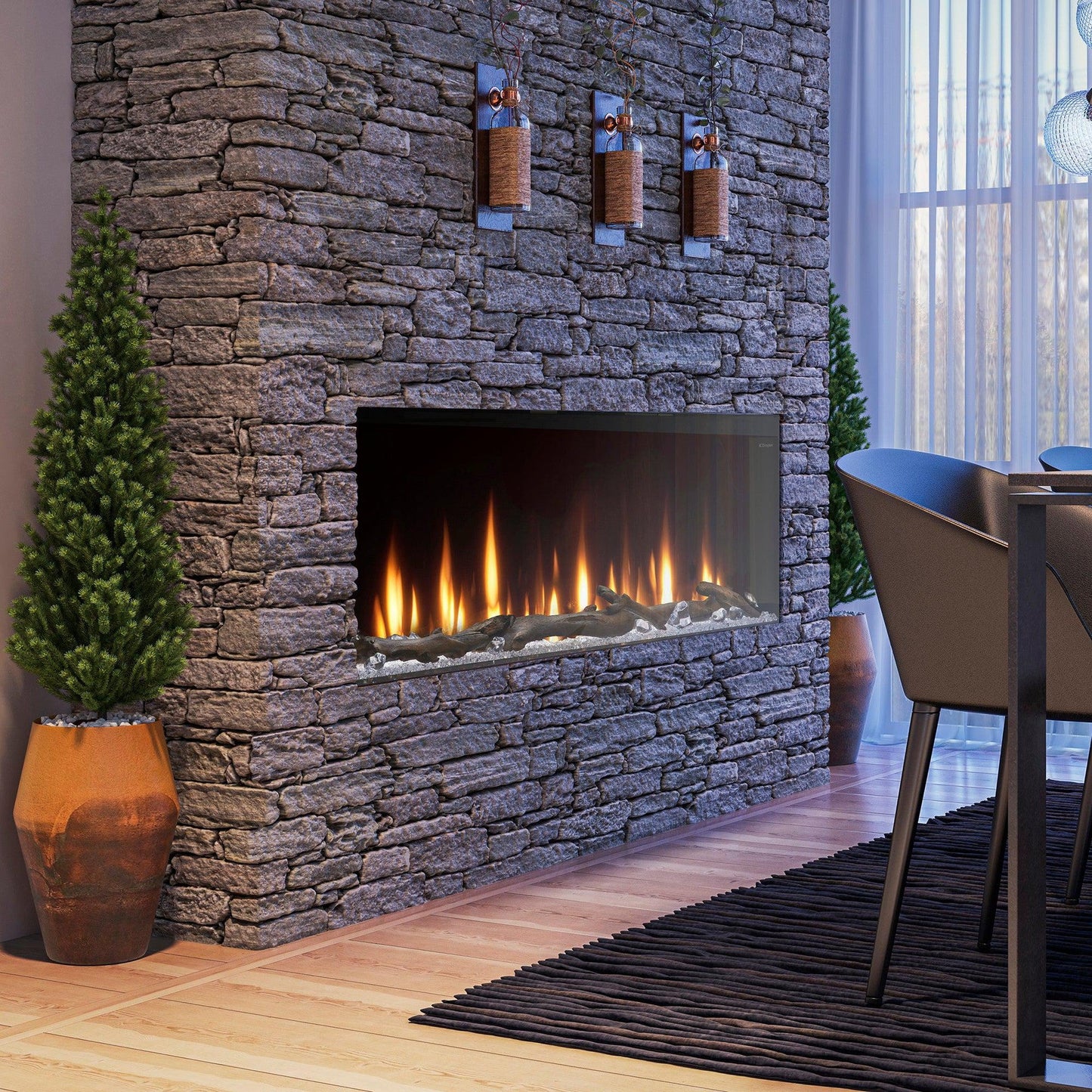 Dimplex Ignite Bold 60" Vent-Free Built-in Linear Electric Fireplace