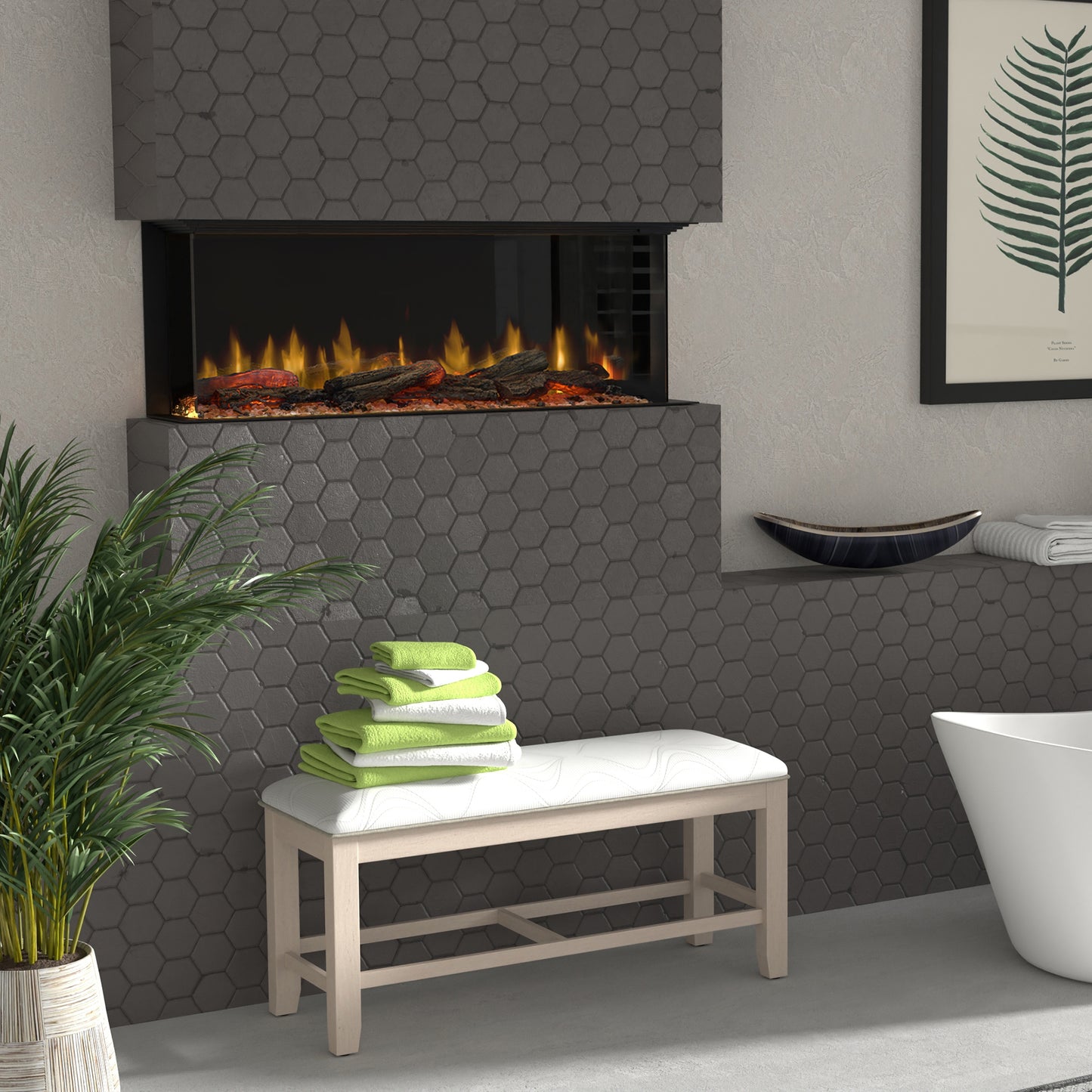 Dimplex Ignite Ultra 50" Built-in Linear Electric Fireplace