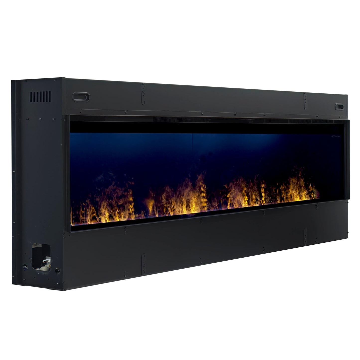 Dimplex Optimyst Linear 86" Electric Fireplace With Acrylic Ice and Driftwood Media