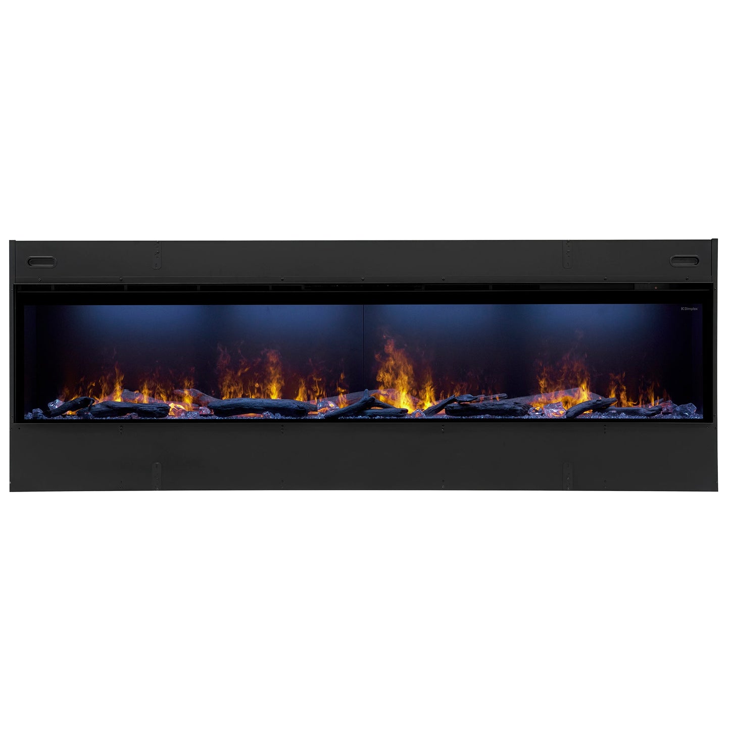 Dimplex Optimyst Linear 86" Electric Fireplace With Acrylic Ice and Driftwood Media