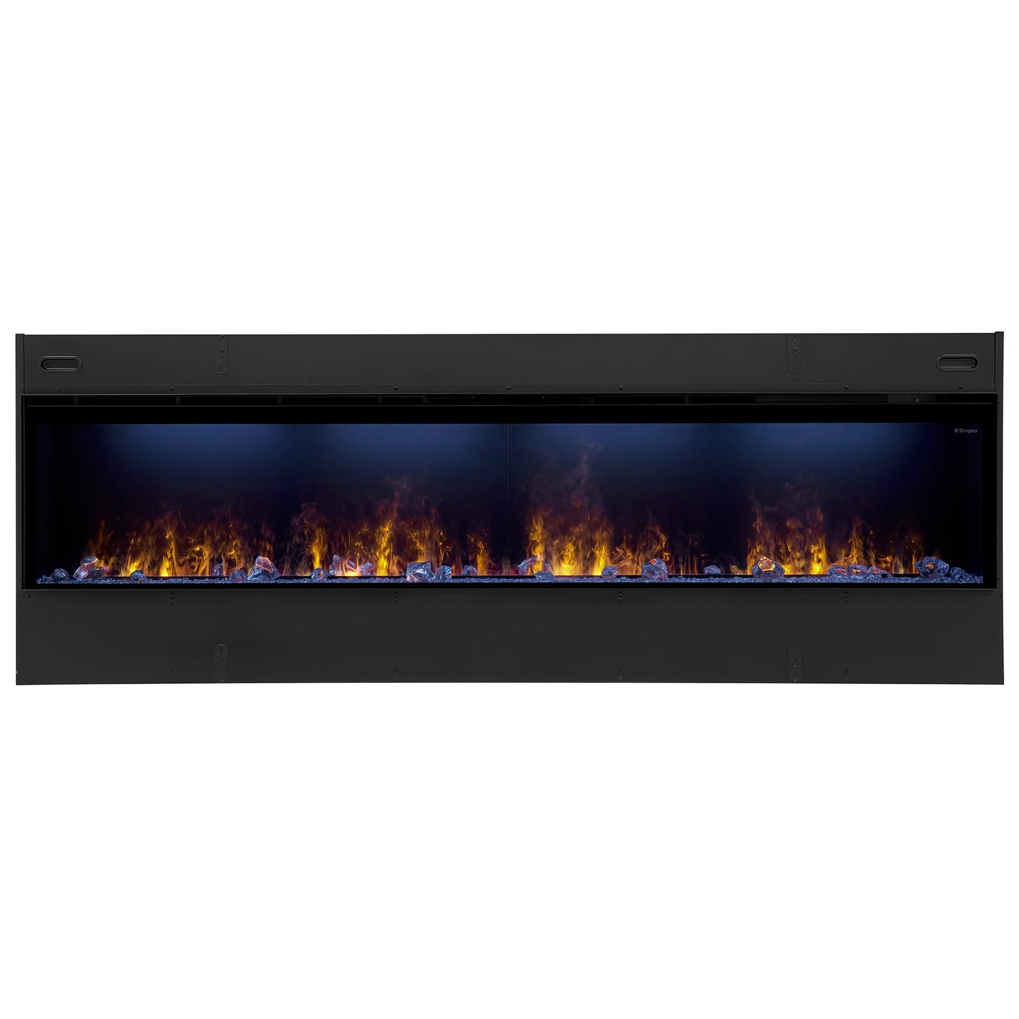 Dimplex Optimyst Linear 86" Electric Fireplace With Acrylic Ice and Driftwood Media