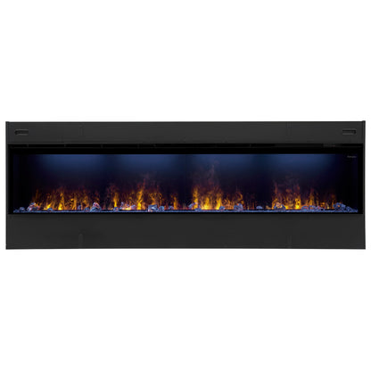 Dimplex Optimyst Linear 86" Electric Fireplace With Acrylic Ice and Driftwood Media