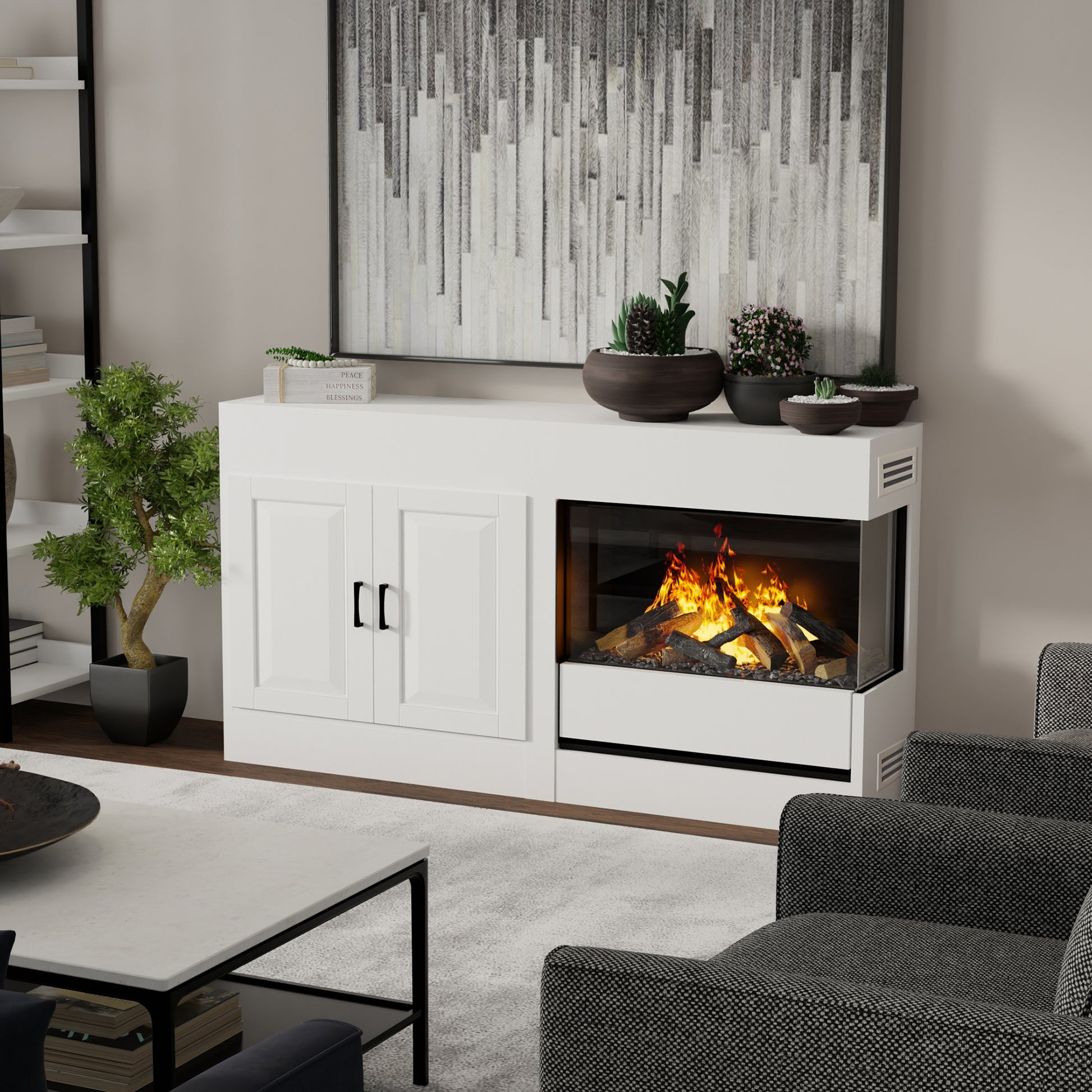 Dimplex Optimyst Aura 30" Water Vapor Electric Fireplace