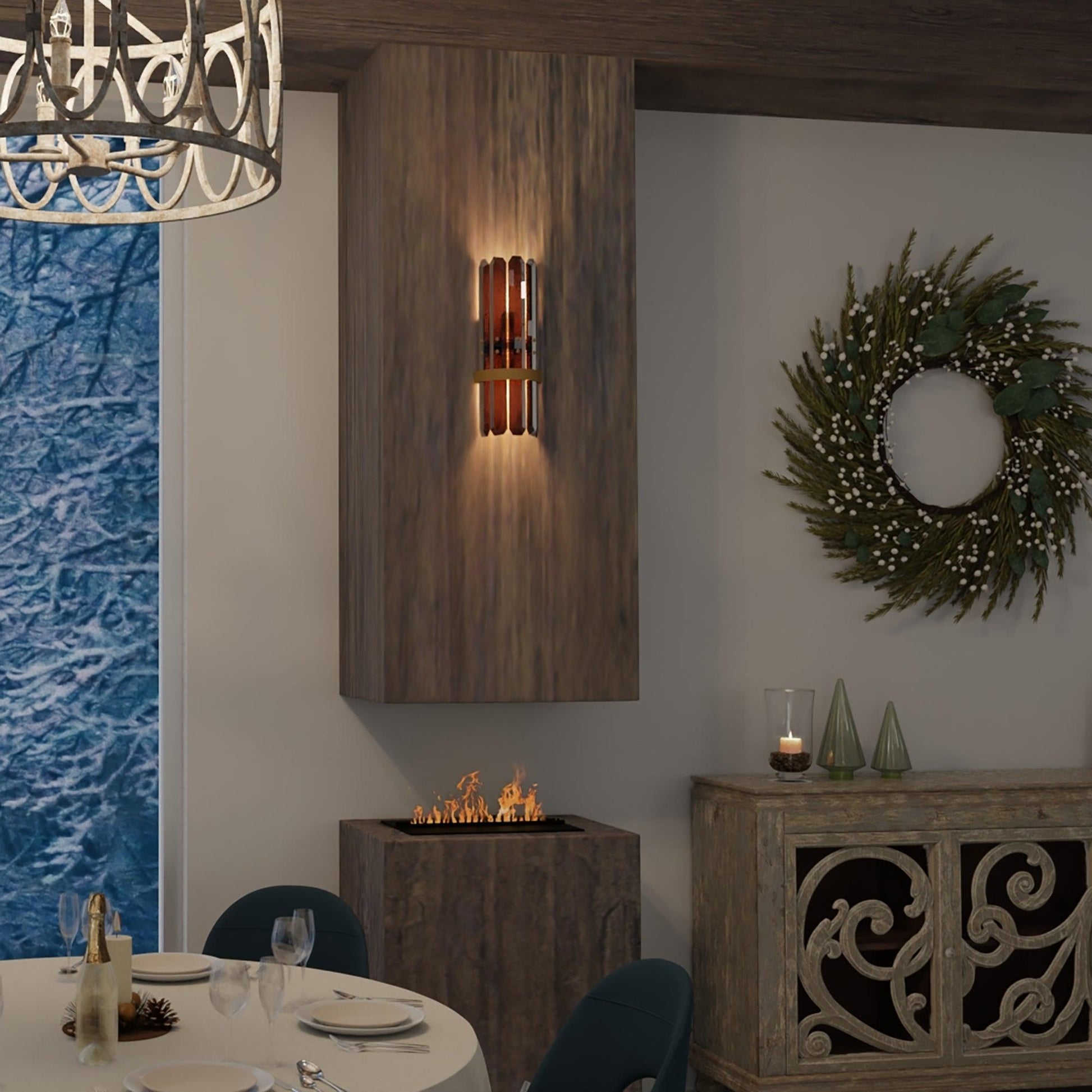 Dimplex Optimyst RGB Cassette 20" Built-in Water Vapor Electric Fireplace