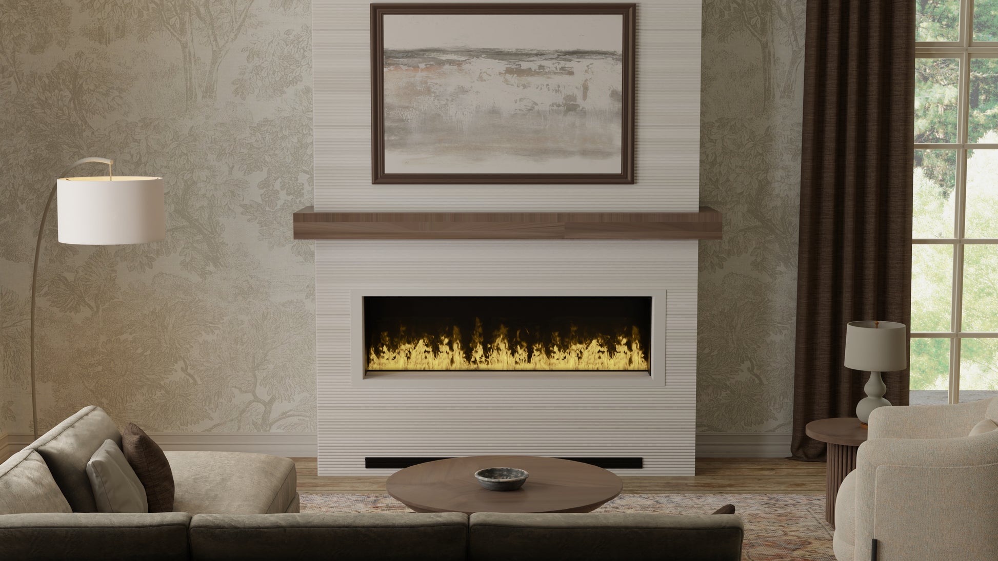 Dimplex Optimyst RGB Pro Box 60" Built-in Water Vapor Electric Fireplace
