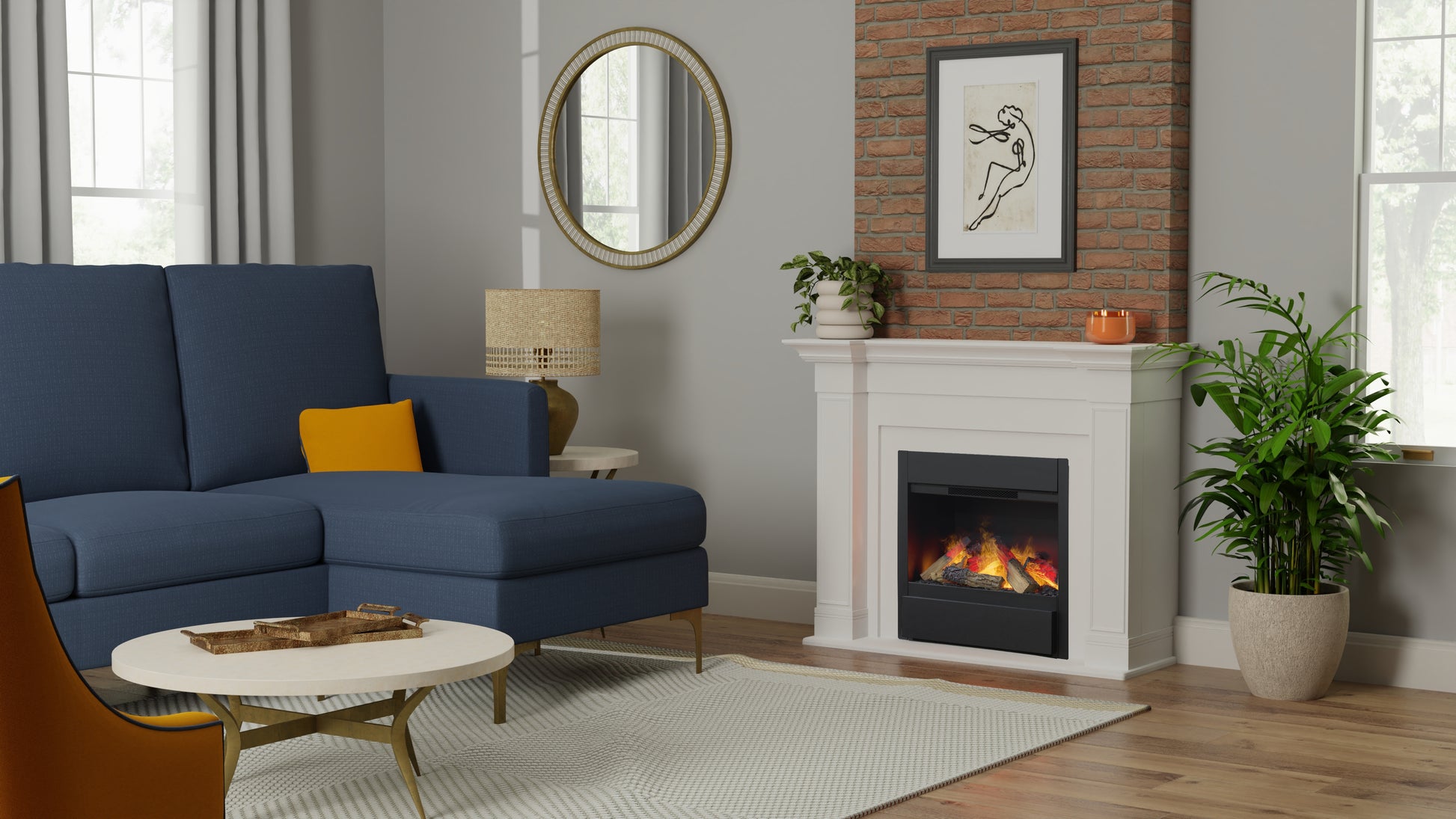 Dimplex Optimyst Revive 25" Water Vapor Electric Fireplace