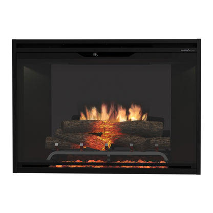 Dimplex Revillusion 36" Built-in Electric Firebox With Black Backer