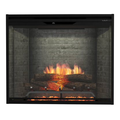 Dimplex Revillusion 36" Portrait Built-in Electric Firebox With Neutral Brick Backer