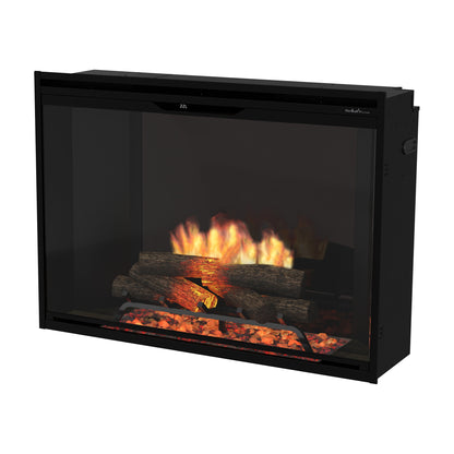 Dimplex Revillusion 42" Built-in Electric Firebox With Black Backer