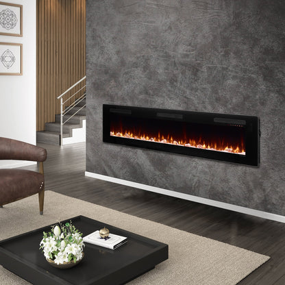 Dimplex Sierra 72" Wall-Mount/Tabletop Linear Electric Fireplace