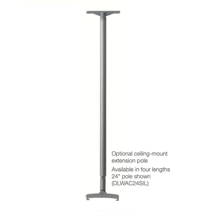 Dimplex Silver Extension Mounting Pole Kit for DLW Series