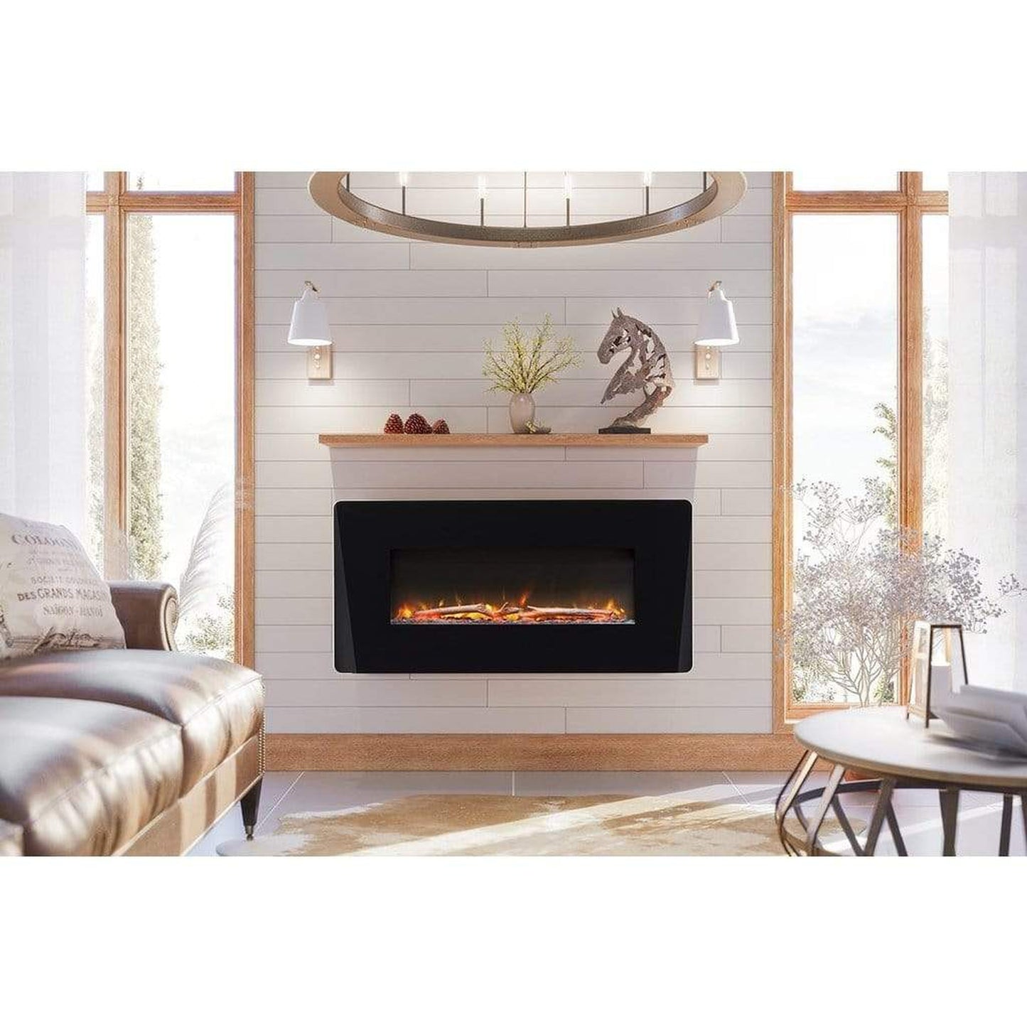 Dimplex Winslow 36" Wall-Mounted/Tabletop Linear Electric Fireplace