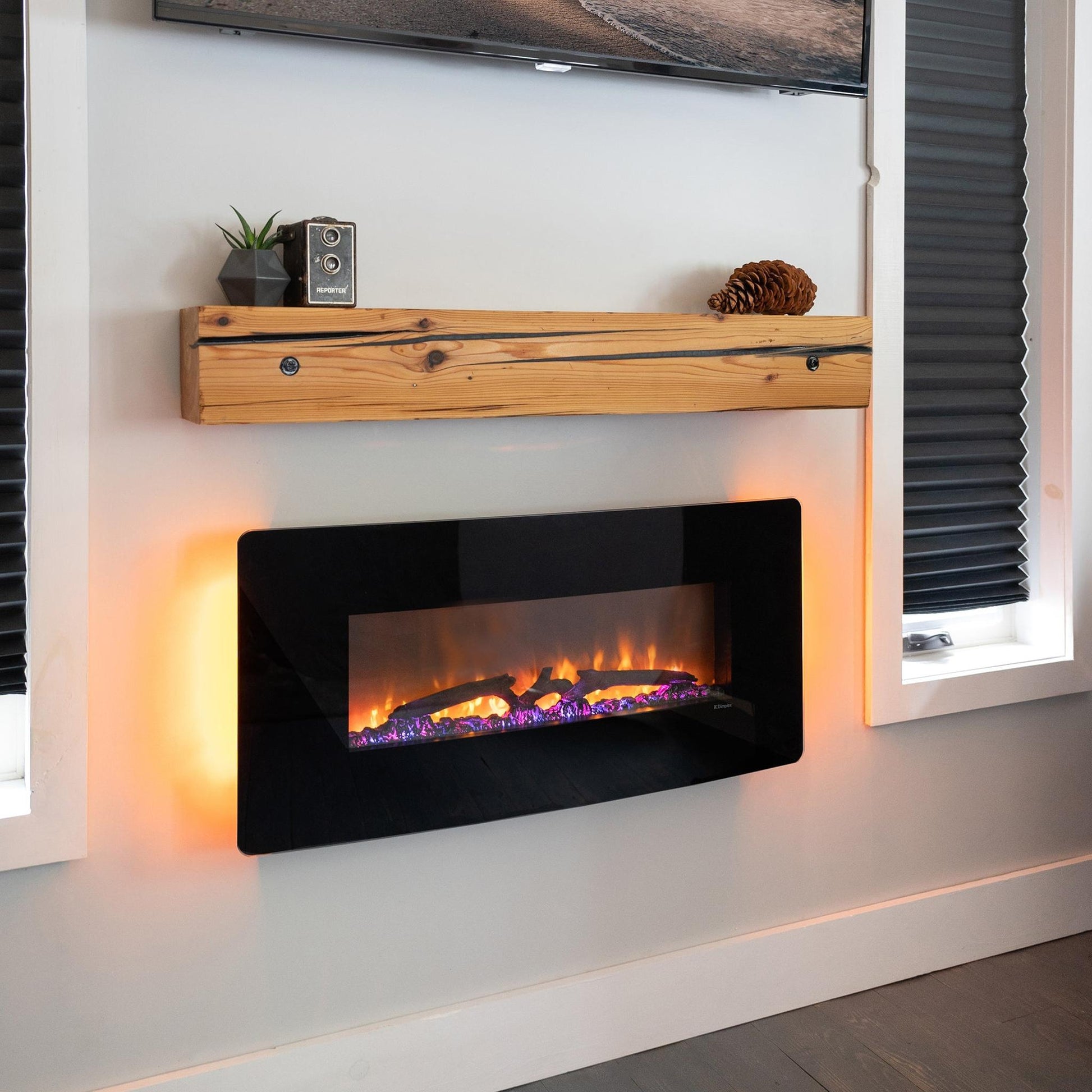 Dimplex Winslow 42" Vent-Free Wall-Mounted / Tabletop Linear Electric Fireplace