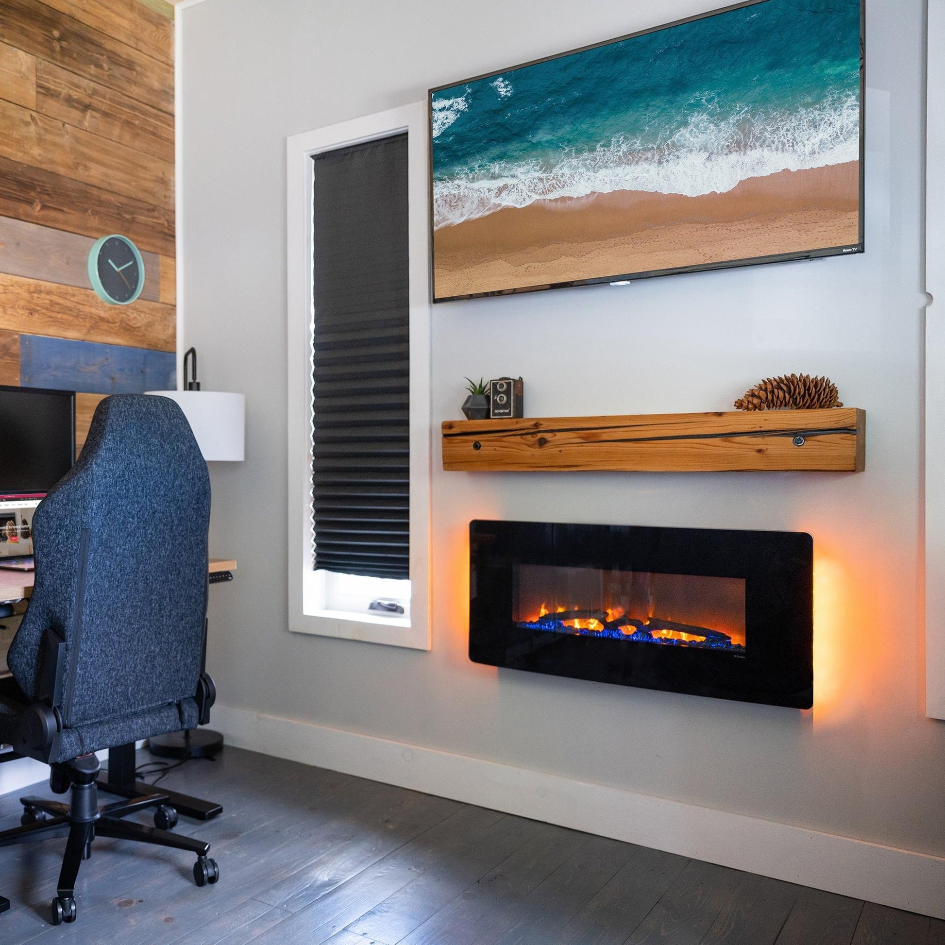 Dimplex Winslow 42" Vent-Free Wall-Mounted / Tabletop Linear Electric Fireplace