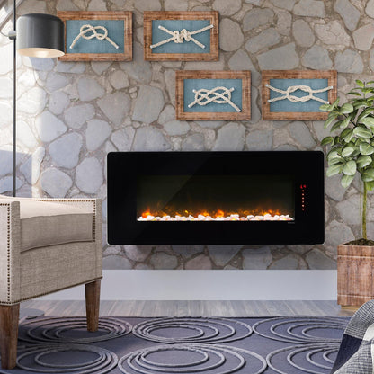 Dimplex Winslow 42" Vent-Free Wall-Mounted / Tabletop Linear Electric Fireplace
