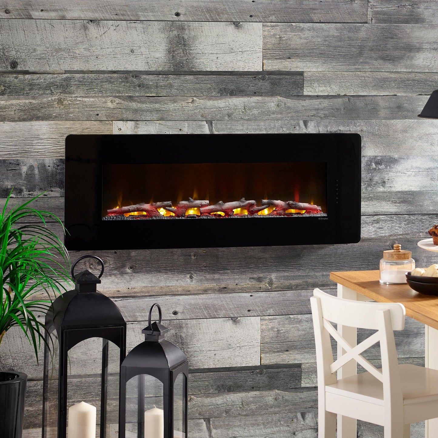 Dimplex Winslow 48" Vent-Free Wall-Mounted / Tabletop Linear Electric Fireplace