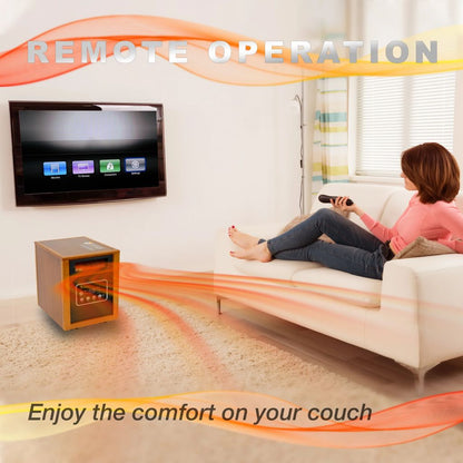 Dr. Infrared Heater 13" 1500-Watt Portable Space Heater
