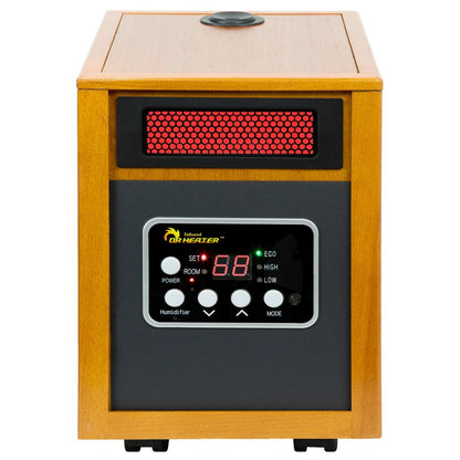 Dr. Infrared Heater 13" 1500-Watt Portable Space Heater with Humidifier