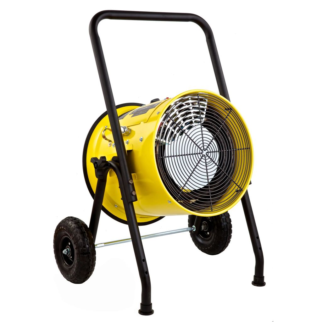 Dr. Infrared Heater 22" Salamander Construction 15000-Watt Triple Phase Portable Fan Forced Electric Heater