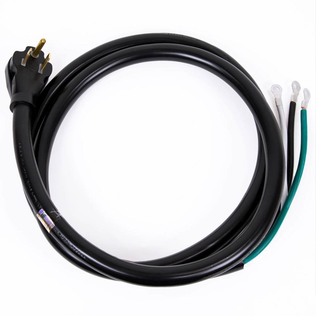 Dr. Infrared Heater 9 Feet 50A Power Cord with NEMA 6-50P Plug Open End