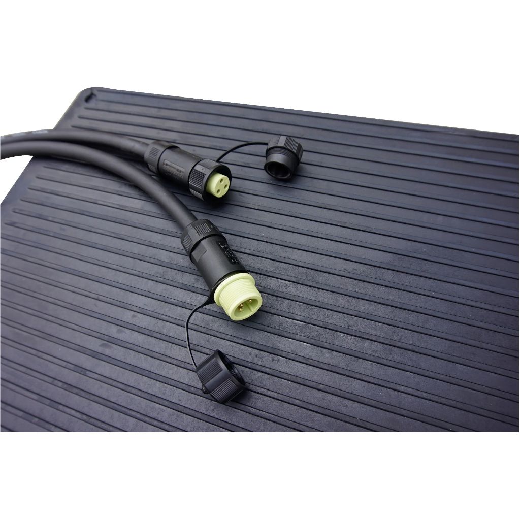 Dr. Infrared Heater Heated Rubber Snow & Ice Melting Mat (Mat Only)