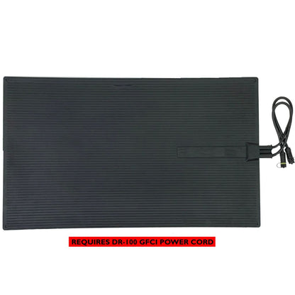 Dr. Infrared Heater Heated Rubber Snow & Ice Melting Mat (Mat Only)