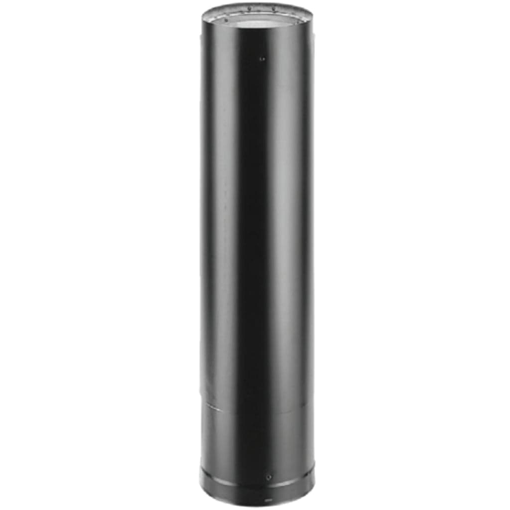 DuraVent 40"-68" DVL Double-Wall Black Stovepipe Telescoping Length
