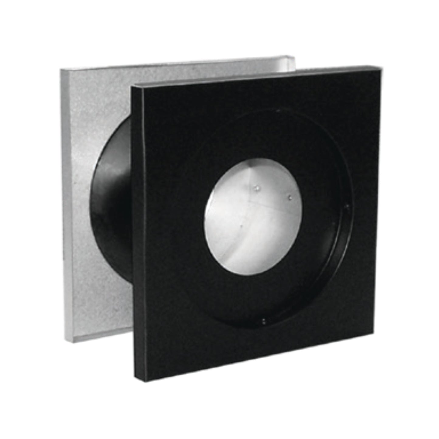 DuraVent Concentric Vent System 3" x 5" Black Wall Thimble