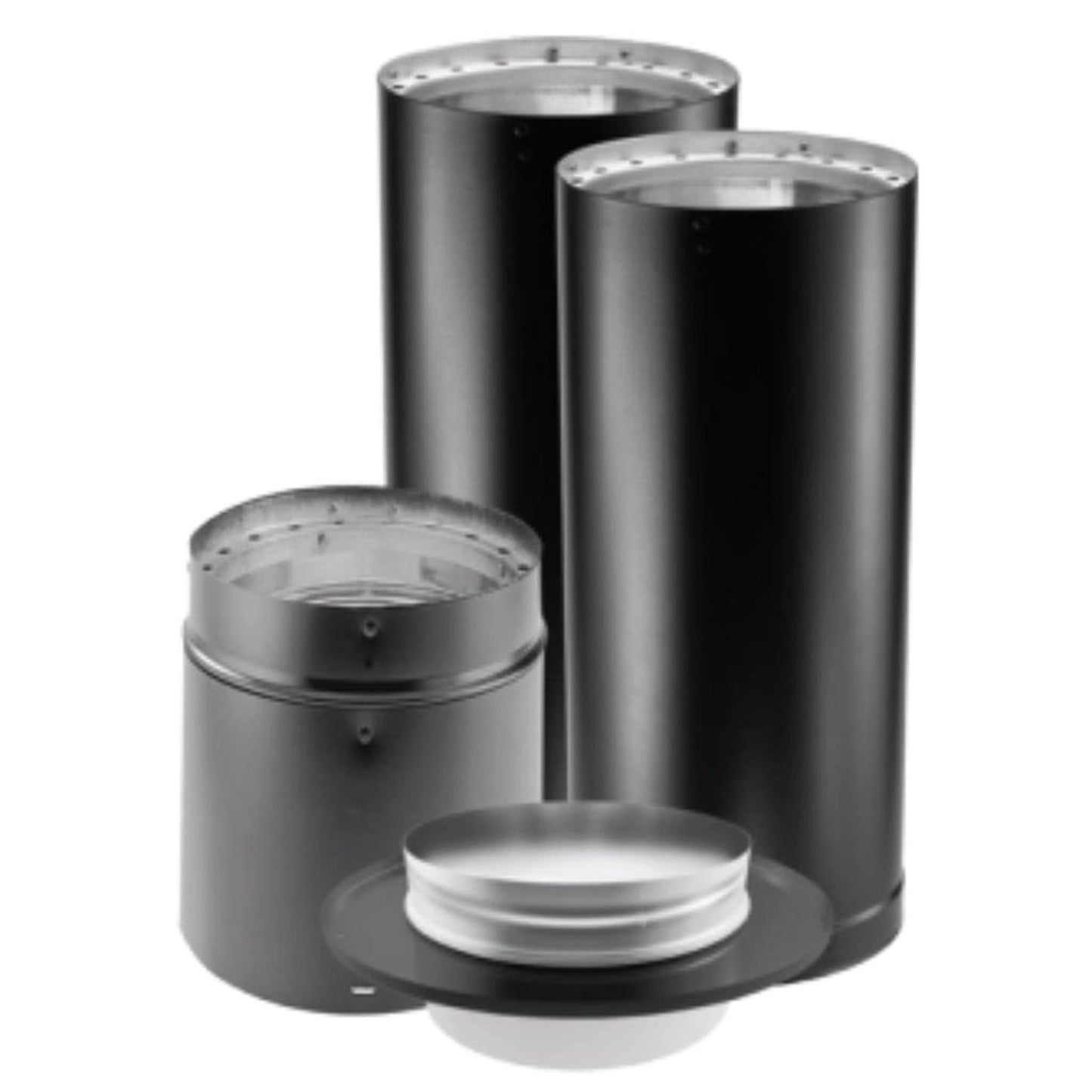DuraVent DVL 6" Black Close Clearance Connector Kit