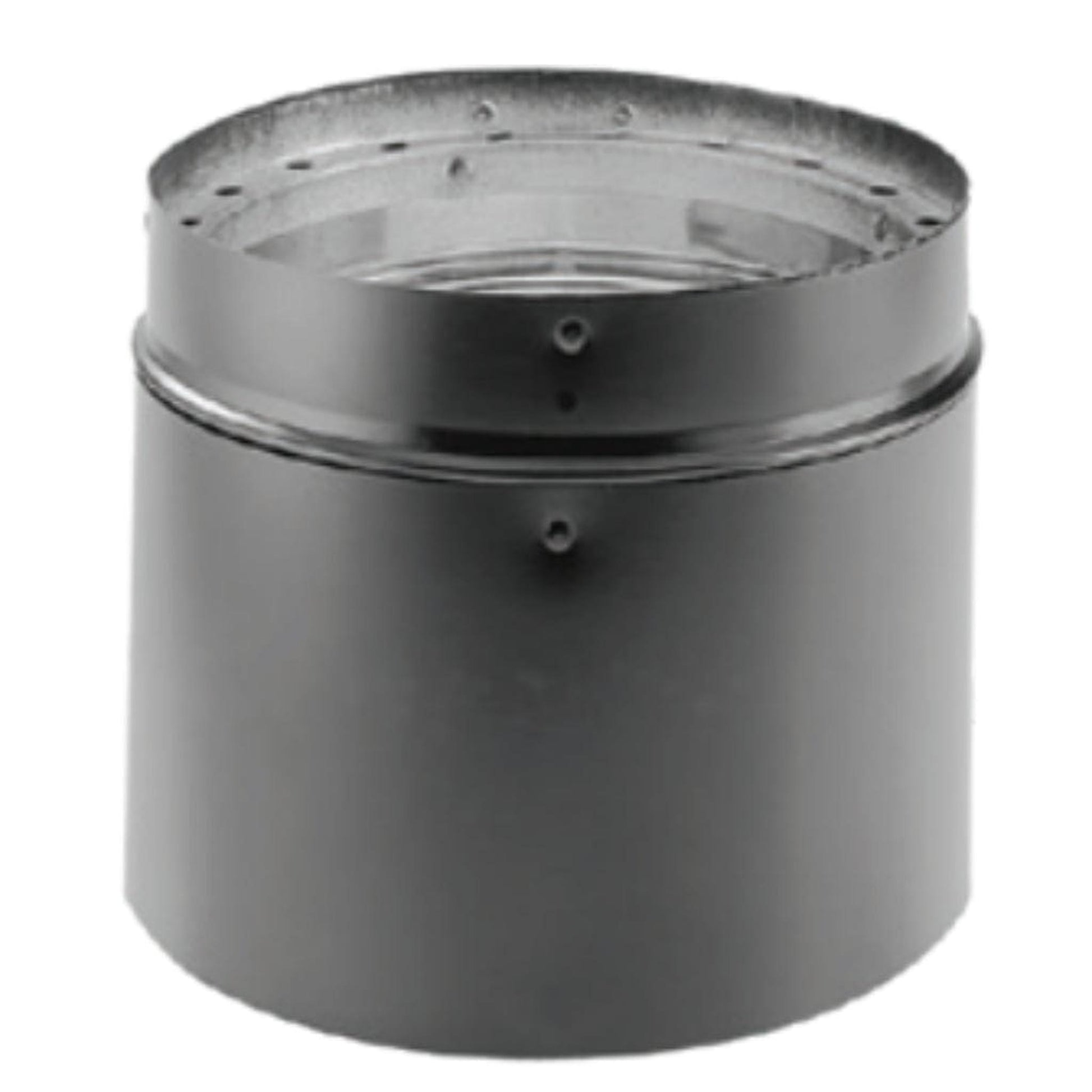DuraVent DVL 8" x 6" Black Adjustable Double-Wall Pipe