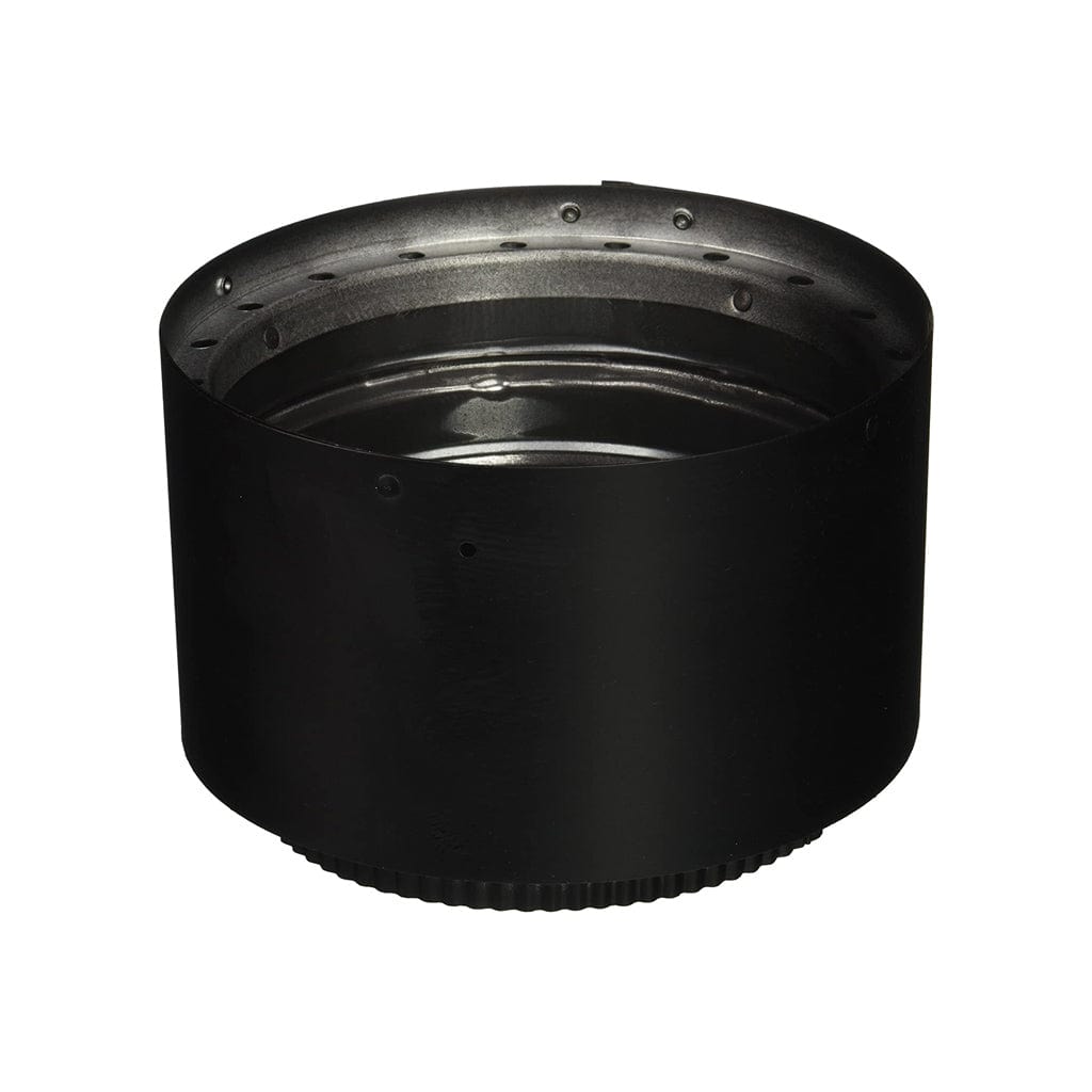 DuraVent DVL Double-Wall Black Stovepipe Adapter