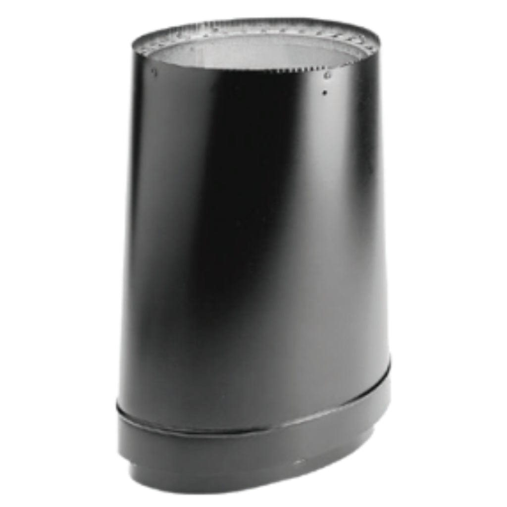 DuraVent DVL Double-Wall Oval-To-Round Adapter