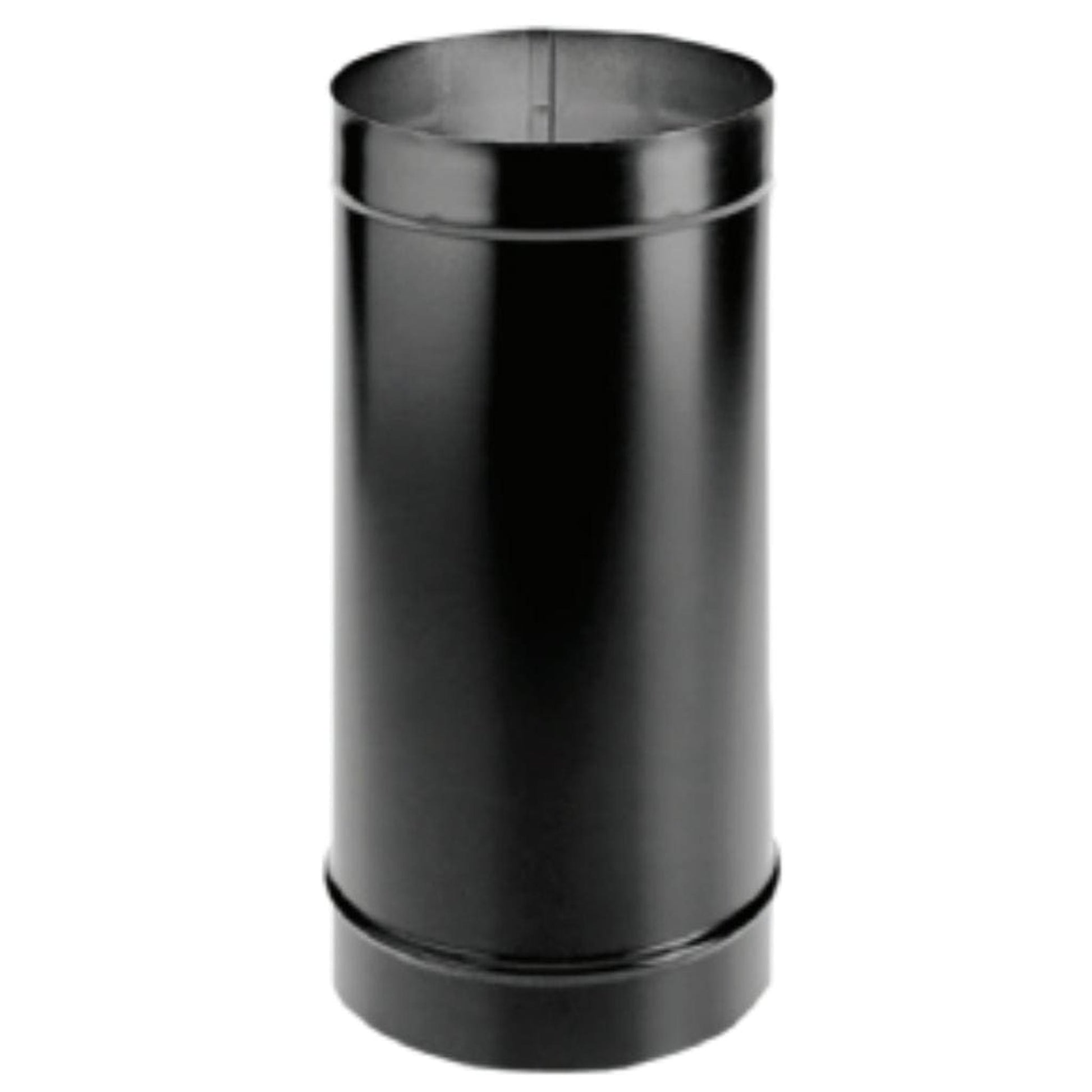 DuraVent DuraBlack 8" x 12" Black Single-Wall Pipe