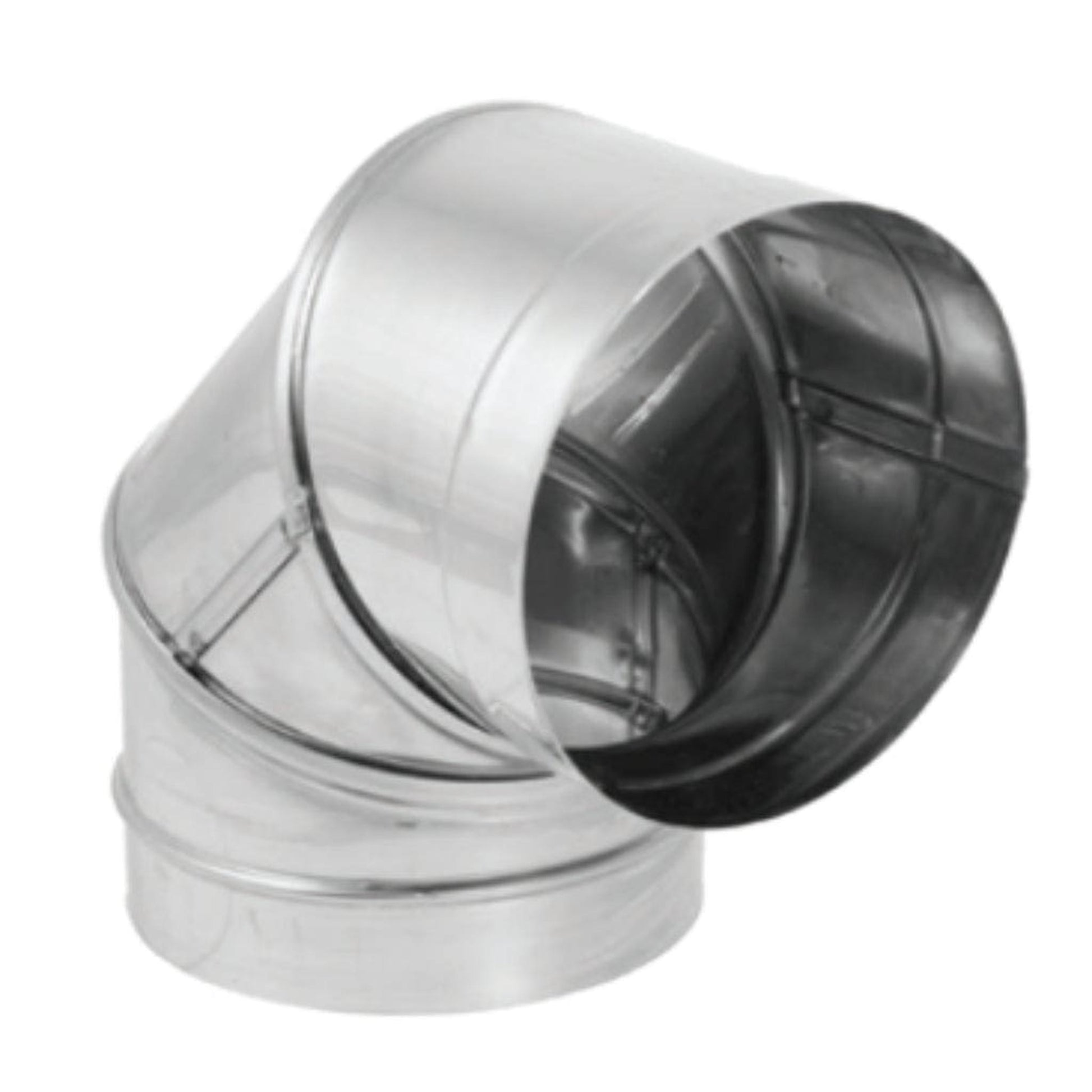 DuraVent DuraBlack 8" 90-Degree Stainless Steel Elbow