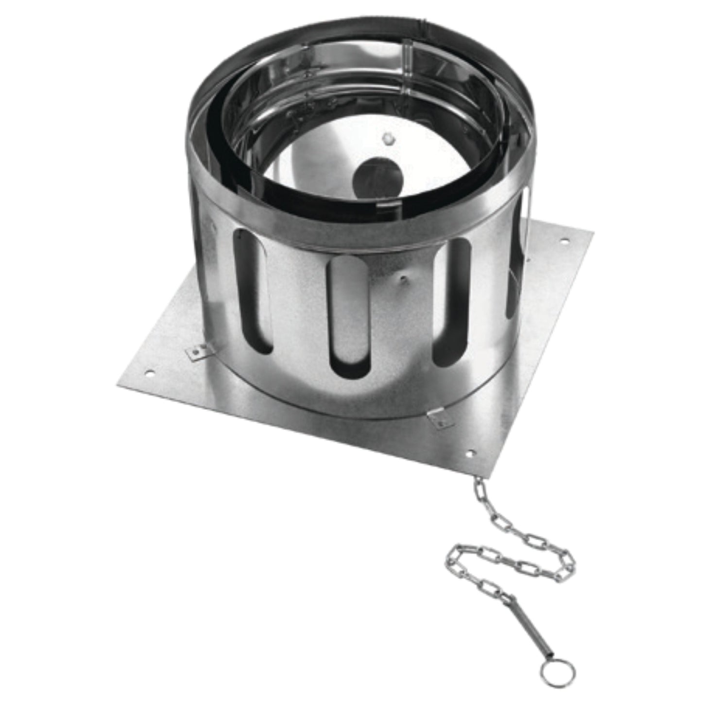 DuraVent DuraChimney II 16" Anchor Plate With Damper