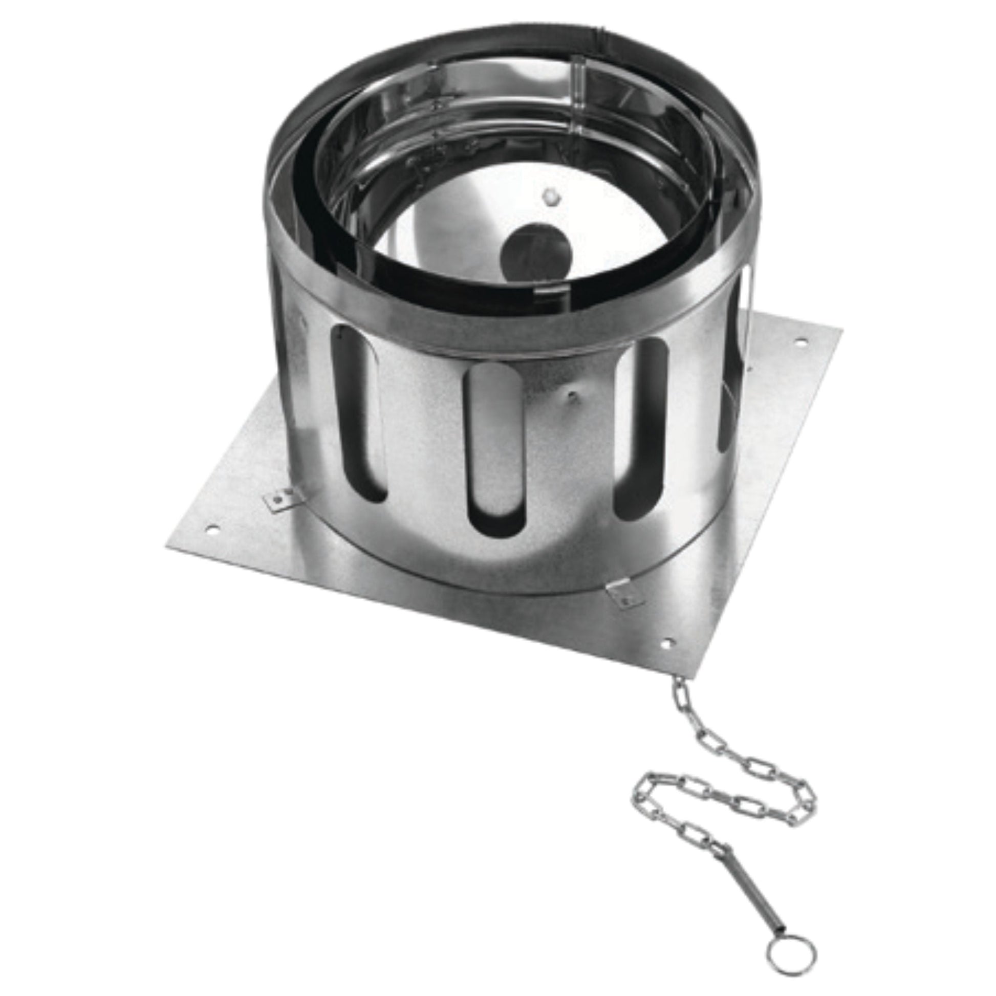 DuraVent DuraChimney II 16" Anchor Plate With Damper