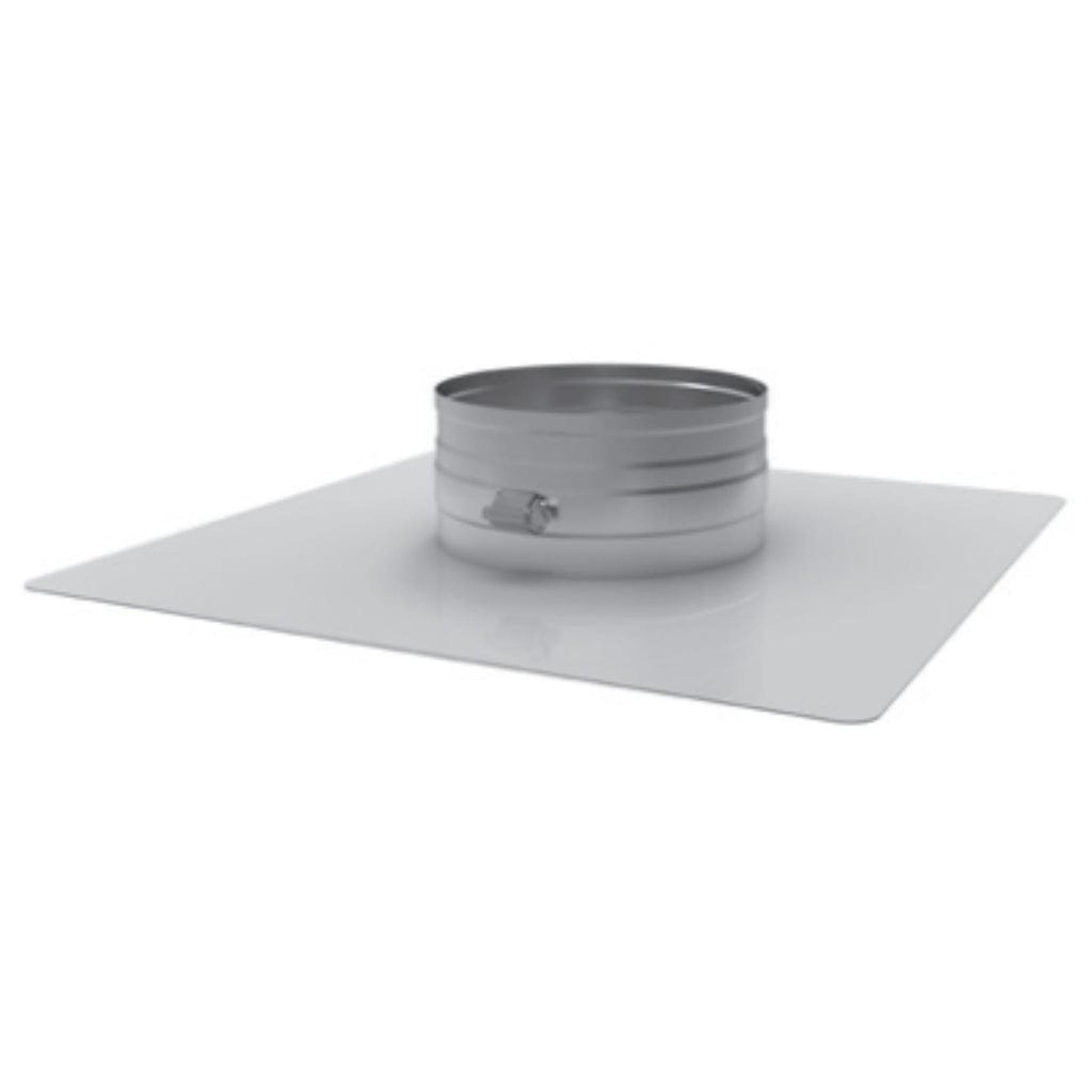DuraVent DuraFlex 7" Stainless Steel Top Plate and Storm Collar