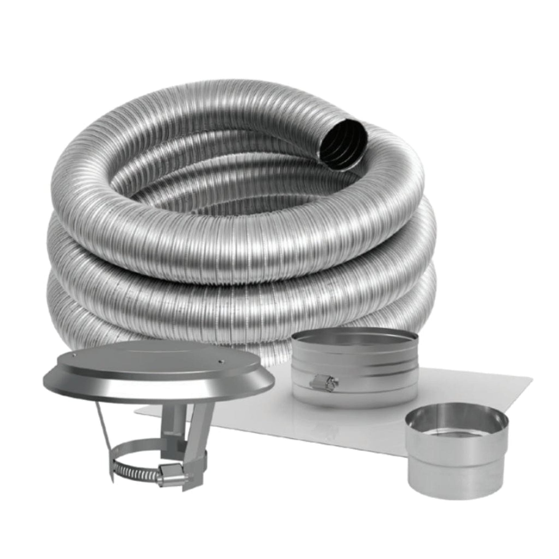 DuraVent DuraFlex SW 8" x 25' Stainless Steel Basic Kit